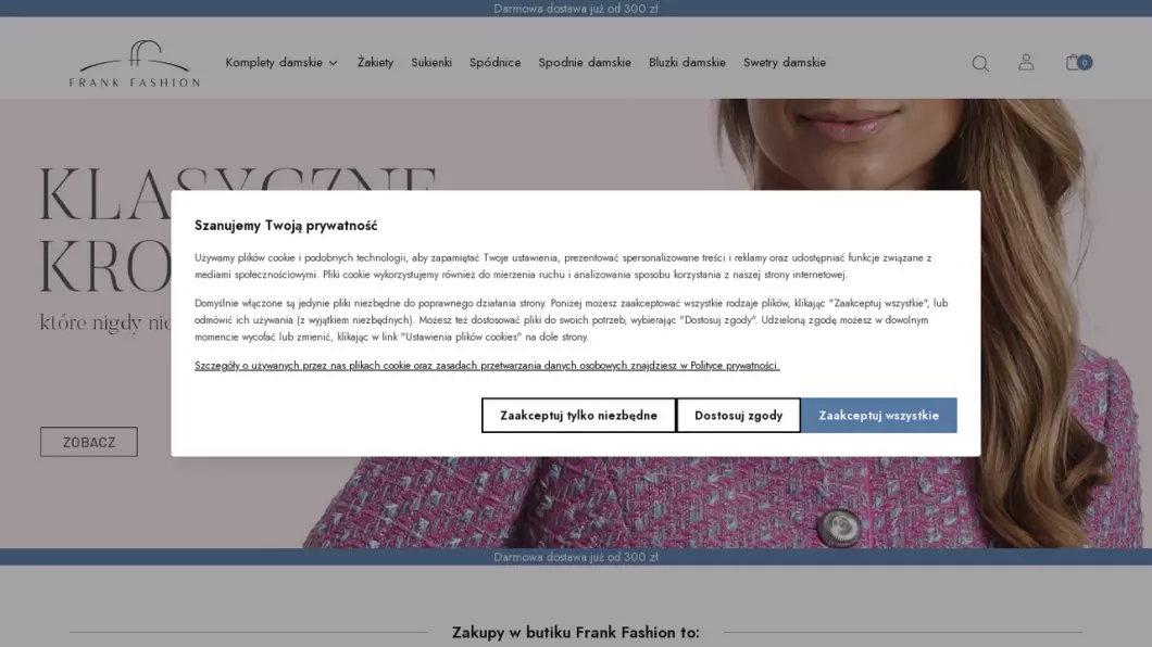 Odzież damska Frank Fashion - podgląd
